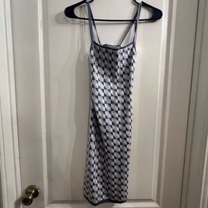 Abercrombie & Fitch Blue and White Mini Dress